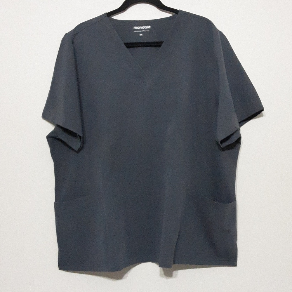 Mandala professional scrub women 3XL gray color Office Carreer